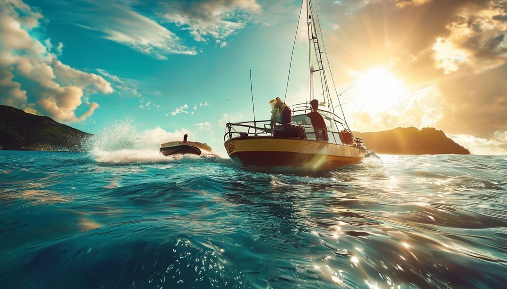 Ratunek na błękitnych wodach Maui. Katamaran Trilogy IV na ratunek wioślarzom